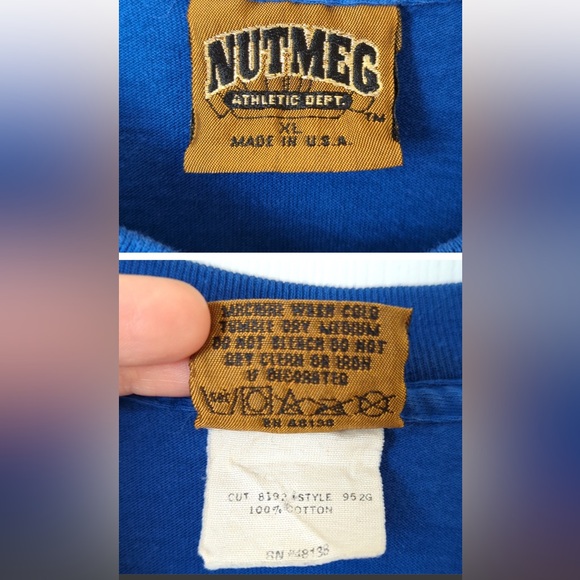 Nutmeg buffalo bills vintage tshirt - Picture 4 of 6